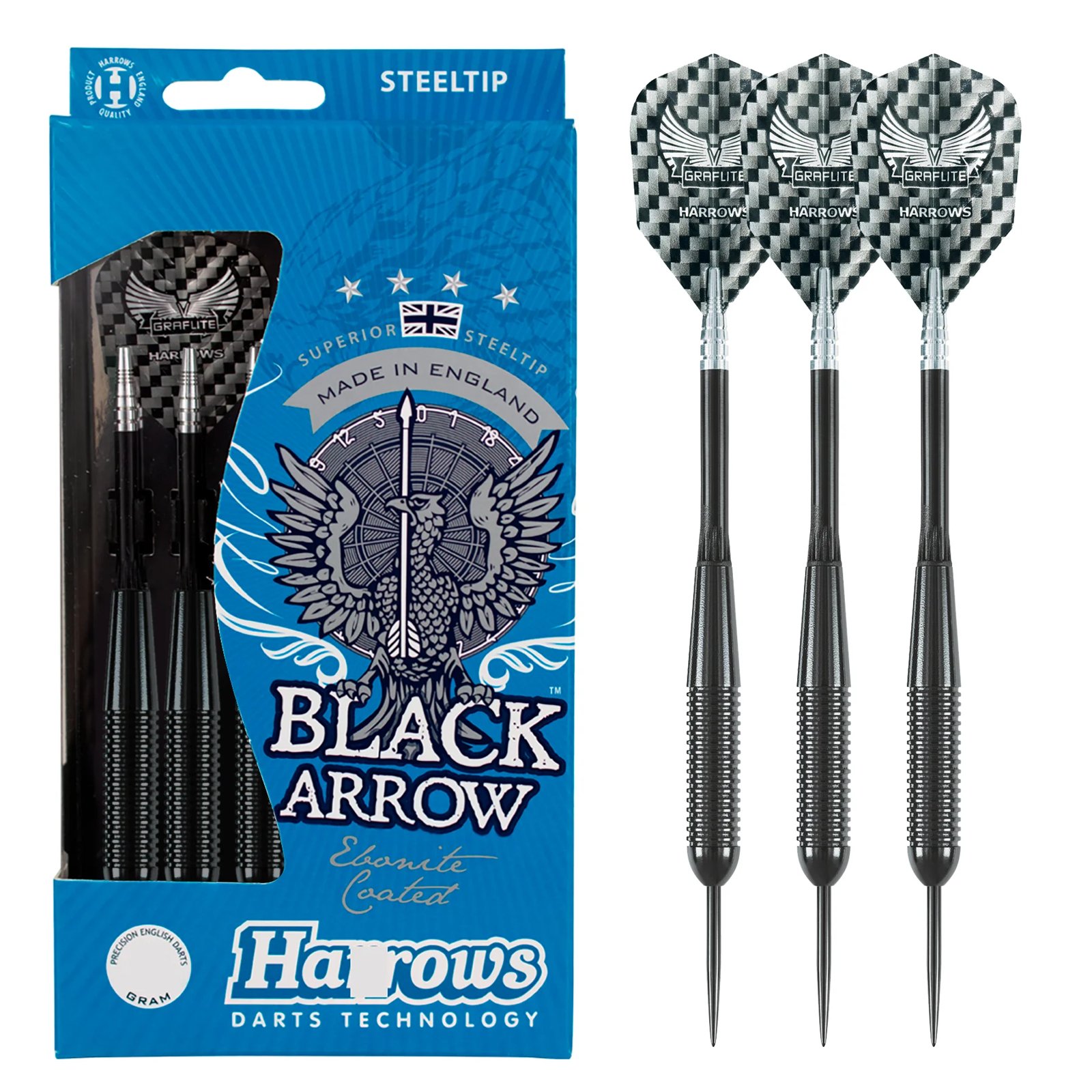 Harrows Black Arrow – steel strelice
