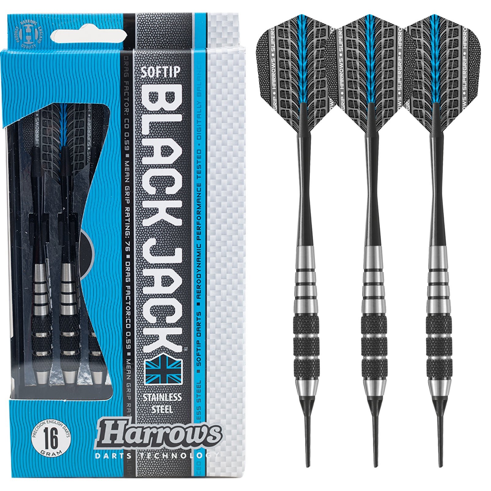 Harrows Black Jack – soft strelice