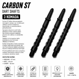 Harrows Carbon ST shaft za pikado