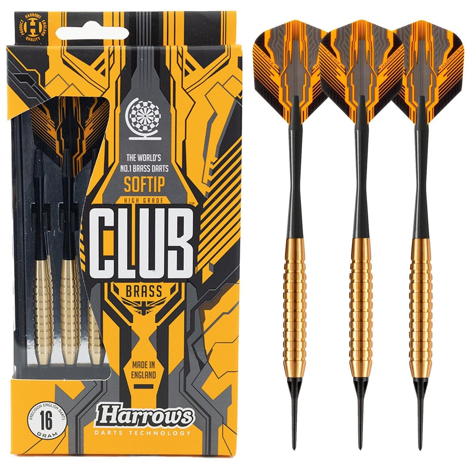 Harrows Club Brass – soft strelice