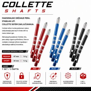 Harrows Colette shaft za pikado