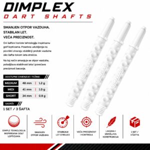 Harrows Dimplex shaft za pikado