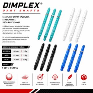 Harrows Dimplex shaft za pikado