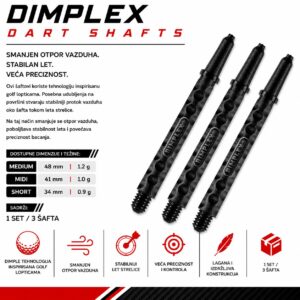 Harrows Dimplex shaft za pikado