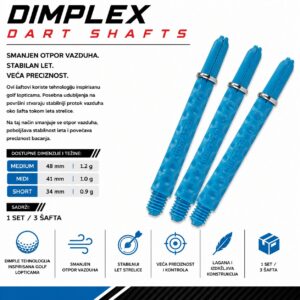 Harrows Dimplex shaft za pikado