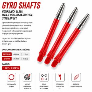 Harrows Gyro shaft za pikado