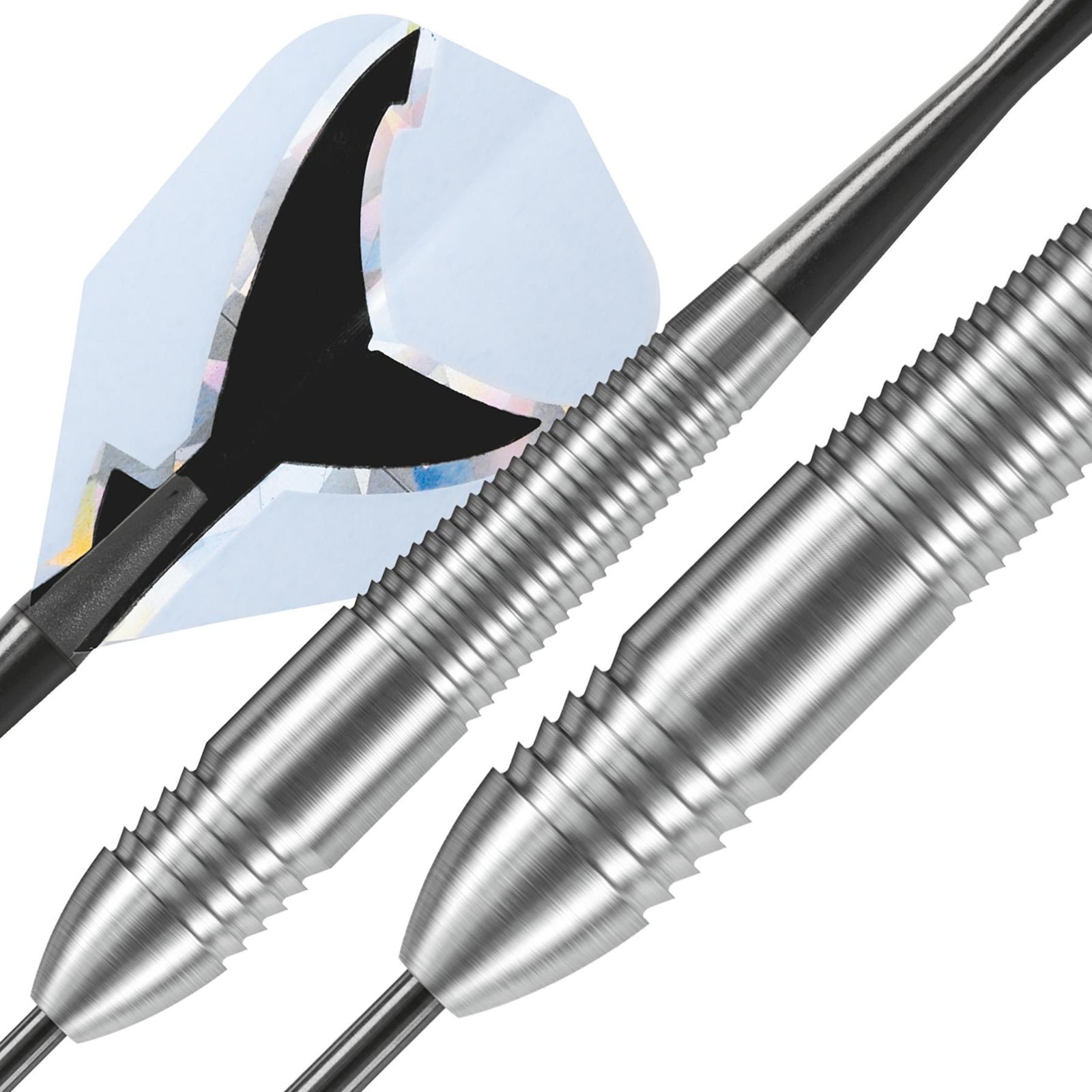 Harrows Silver Shark – steel strelice