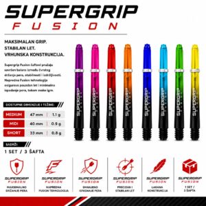 Harrows Super Fusion shaft za pikado