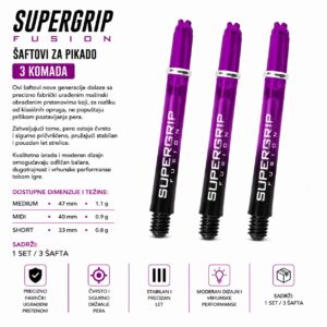 Harrows Super Fusion shaft za pikado