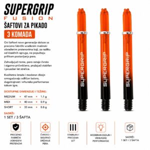 Harrows Super Fusion shaft za pikado