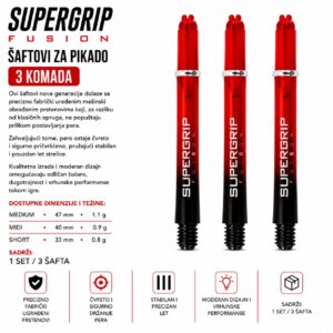 Harrows Super Fusion shaft za pikado