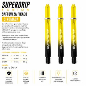 Harrows Super Fusion shaft za pikado