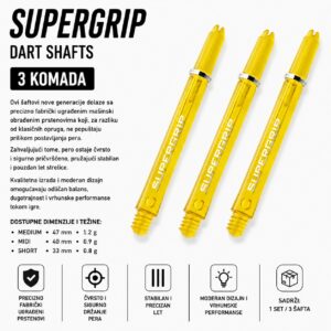 Harrows Supergrip shaft za pikado