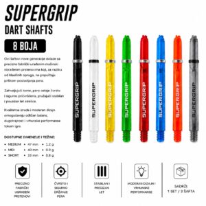 Harrows Supergrip shaft za pikado