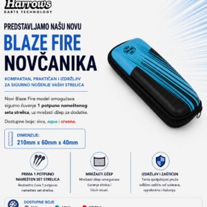 Torbica za pikado Blaze Fire