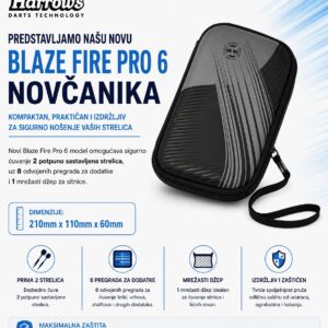 Torbica za pikado Blaze Fire Pro 6
