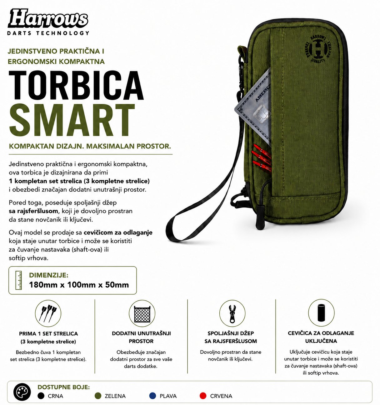 Torbica za pikado Smart Case