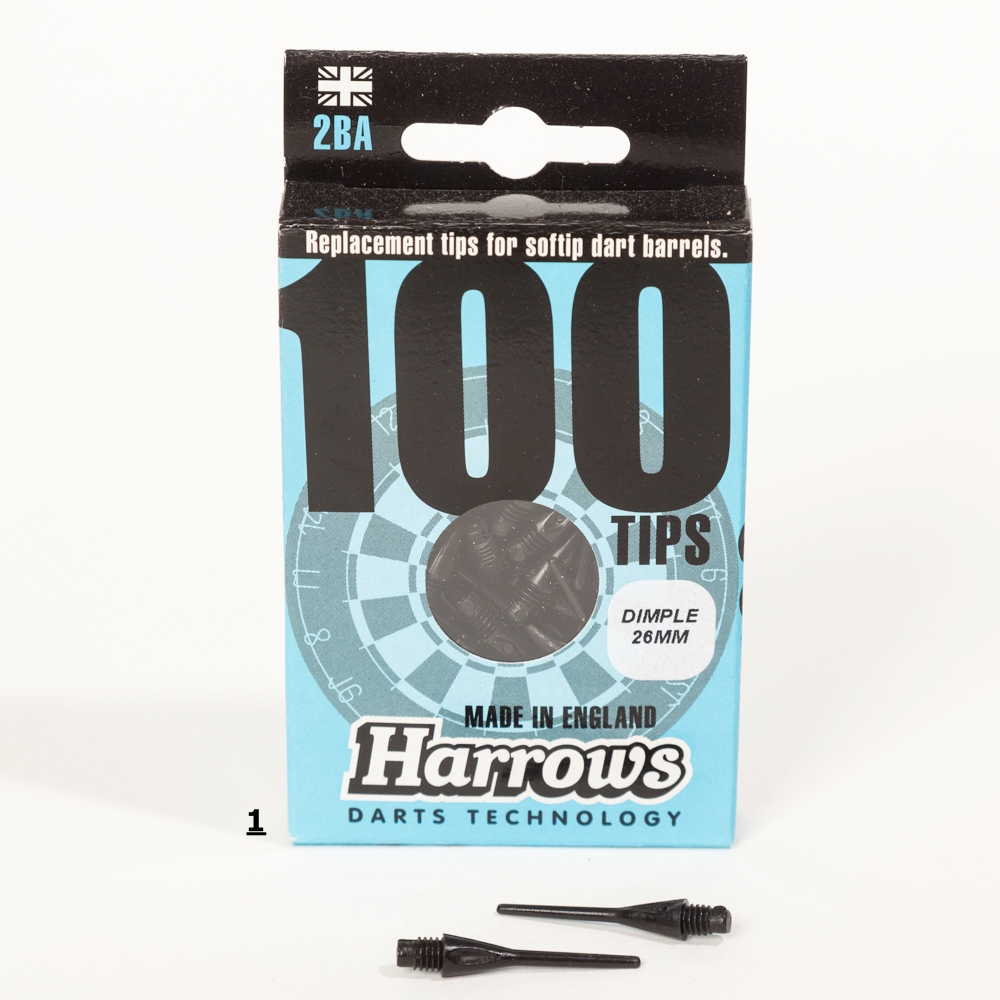 Harrows Soft Tips vrhovi – 100 kom