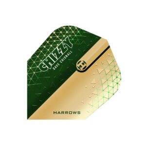 Harrows Prime pera – Dave Chisnall – Chizzy Edition – Zelena