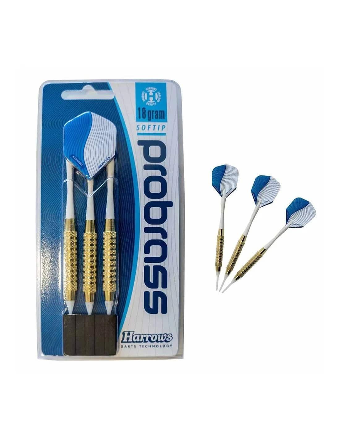 Harrows Pro Brass – soft strelice