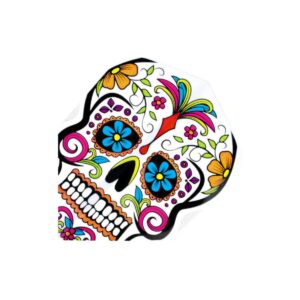 Harrows Quadro pera – Coloured Skull