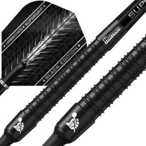 Harrows Supergrip Black – soft strelice